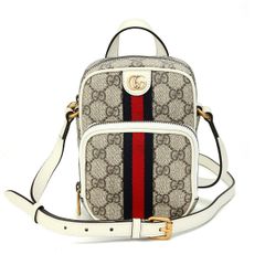 新品 グッチ GUCCI ショルダーバッグ オフィディア ホワイト