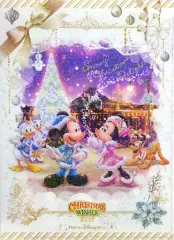 【中古】クリアファイル クリスマス・ウィッシュ A4ダブルポケットホルダー 「ディズニー・クリスマス2017」 東京ディズニーシー限定