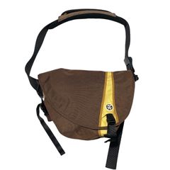 CRUMPLER(クランプラー) 90's ~ 00's one shoulder bag ワンショルダー バッグ ブラウン オーストラリアブランド ボディー ショルダー バッグ Y2K ギミック