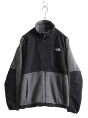 【お得なクーポン配布中!】 ノースフェイス デナリ ジャケット レディース M / 古着 The North Face アウトドア フリース ナイロン ブルゾン ジャンパー 2トーン 灰 黒