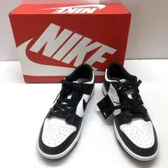 03w16973【箱/タグ付き美品】 Nike Dunk Low Retro Panda/White/Black ナイキ ダンク ロー レトロ パンダ/ホワイト/ブラック  27.5cm メンズ  スニーカー  DD1391-100