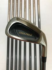 【最短翌日発送】【訳あり】チタン プロ２ | R | オリジナルボロン | 中古 | アイアンセット | ヨネックス