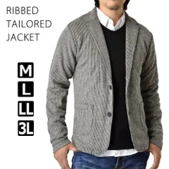 テーラードジャケット 《21グレー》 新品 未使用 メンズ ストレッチ 畔編み ビジネス リモート ゴルフ ゴルフウェア リブ編みカット素材【D2L】【ゆうパケット】 ファッション