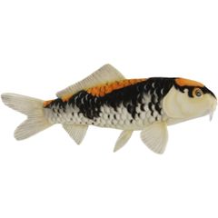 HANSA BH8295 錦鯉 五色 52 KOI 鯉 コイ アクアリウム ニシキゴイ 泳ぐ宝石 柄 赤白黒 リアル ぬいぐるみ ハンサ 動物 アニマル 置物 人形 フィギュア 大きい 実物大 大型 ビッグ おすすめ かわいい おしゃれ とんぼ