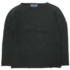 SAINT JAMES セントジェームス フランス製 OUESSANT L/S SOLID ウエッソン ロングスリーブ ソリッド 3612-343-1478 1 BLACK 長袖 無地 ボートネック カットソー バスクシャツ トップス g21527