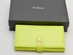 フルラ FURLA 二つ折り 長財布 さくらんぼ グリーン レディース e_u F-YA828のサムネイル