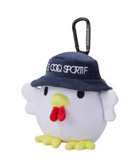 新品 LG5SBZ02L ゴルフ ラウンド かわいい キャラクター ポーチ 小物収納 3個用 ボールホルダー [ルコックスポルティフ]