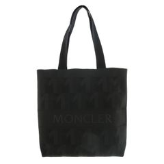 【中古】 MONCLER （モンクレール） MONOGRAM ﾄｰﾄﾊﾞｯｸﾞ バッグ トートバッグ  Black 5D00009 M3706 used:AB