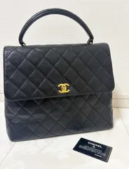 極上美品 シャネル CHANEL ケリーバッグ ハンドバッグ マトラッセ 042 ケリー CHANEL MATELASSE(シャネル マトラッセ) バッグ・カバン