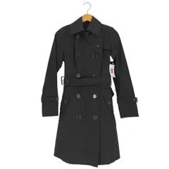 バーバリーブルーレーベル BURBERRY BLUE LABEL ノバチェックライナー付き 裏地ノバチェック ベルテッド トレンチコート レディース EUR：38 