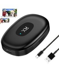 ★HDMIミラーキャスト MEEKI[2025新版正規品] クロームキャスト 4K HD画質/5G高速伝送/横・縦置き切り替え 携帯画面をテレビに映す映画/テレビ/ゲーム/会議 タイムラグ音ズレなし接続