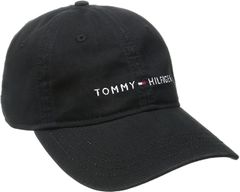 トミーフィルフィガー BASEBALLCAP BLACK 帽子 黒 FREE フリー