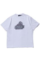 XLARGE エクストララージ 101252011054 RHINE STONE SLANTED OG S/S TEE Tシャツ WHITE 正規通販 メンズ レディース