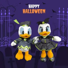 ディズニー ハロウィン 2025【ドナルド＆デイジー】ぬいぐるみバッジ 東京ディズニーリゾート TDR