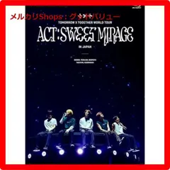 txtスビントレカ付きACT: SWEET MIRAGE Blu-ray 未再生 TOMORROW X TOGETHER WORLD TOUR ＜ACT : SWEET MIRAGE＞ IN