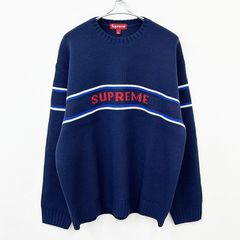 supreme chest stripe シュプリーム　ニットセーター シュプリーム Supreme チェストストライプ セーター サイズL