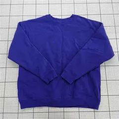 ◇ ⊇ GLOBAL WORK グローバルワーク 裏起毛 スウェット 長袖 トレーナー サイズM パープル系 メンズ E  【1508060014672】