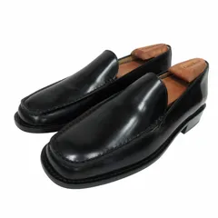極美品 コールハーン COLE HAAN GRAMERCY グラマシー ローファー イタリア製 スクエアトゥ シューツリー付 黒 ブラック 8 M  26.0cm STK 