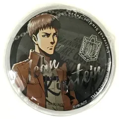 【中古】バッジ・ピンズ ジャン・キルシュタイン 「進撃の巨人・ザ・リアル コレクタブル缶バッジ(カバー付き)」 ユニバーサル・スタジオ・ジャパン2020限定