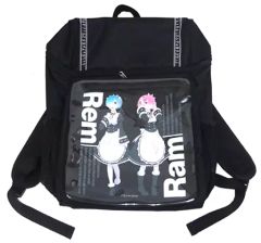 [중고] 가방 (캐릭터) 램 & 렘 램 렘 투성이의 배낭 [Re: 제로부터 시작하는 이세계 생활 Re: 제로부터 시작하는 램과 렘의 생일 생활 2019 in 시부야 마루이]