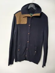 レディース Ralph Lauren(ラルフローレン) ヌードルショップ カーディガン (ネイビー 95 )