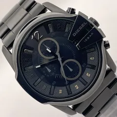 （T629）良品 正常稼働 CITIZEN シチズン MIYOTA JS15 DIESEL ディーゼル DZ-4180 マスターチーフ クロノグラフ 人気 時計 メンズ ユニセックス