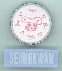 SEVENTEEN SEUNGKWAN ピンバッジ ワッペン seventeen スングァン ワッペン - メルカリ