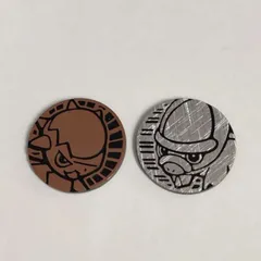ポケモン ズガイドス タテトプス ポケカコイン 2個セットのサムネイル