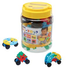 【大人気】学研_Gakkenニューブロック はじめようボトル（対象年齢:1.5歳以上）83715