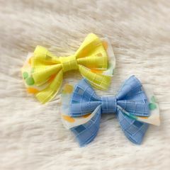 トリミングチョーカー 《028》 10本 春 黄色 水色