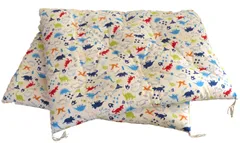 ベビー綿敷布団　恐竜柄　お昼寝　里帰り　90cm×135cm　敷きふとん　保育園