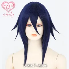 エアリー　ウィッグ　ウルフベースセカンド　ブルー×ブラックのサムネイル