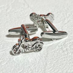 CF004 カフス カフリンクス カフスボタン メンズ 男性 バイク オートバイ