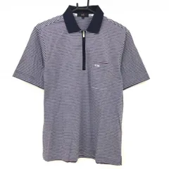 ２３区　SPORT　Ⅲ　青　ストライプ　L　半そでポロシャツ ブランド古着通販なら「てんとうむし」。40代、50代レディース