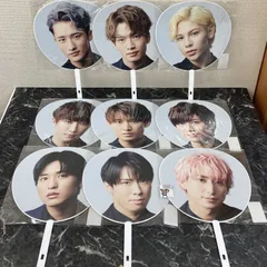 08. Snow Man LIVE TOUR 2021 Mania ジャンボうちわ 全メンバー 9枚セット ※未開封品