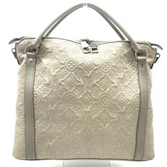 ルイヴィトン バッグ モノグラムアンティア イクシアPM ハンド トート  レザー グリ グレー  M97070  LOUIS VUITTON ABランク 中古