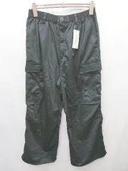 ◇ ◎●未使用●Θ MONO-MART モノマート タグ付き　ワイド　テーパード カーゴ　パンツ サイズXL ブラック メンズ P  【1410230001729】