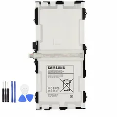 国内即日発送! 純正同等新品! SAMSUNG EB-BT800FBE 適用する SAMSUNG Galaxy Tab S 10.5 SM-T800/T801/C/Y 携帯電話のバッテリー 電池パック 交換 内蔵battery 修理 両面テープ 修理工具付き