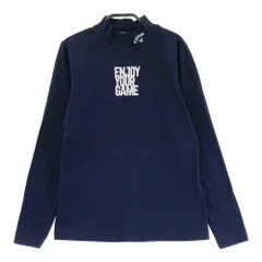 サイズ：M CALLAWAY キャロウェイ  ハイネック 長袖 Tシャツ  ネイビー系 [240101221736]# ゴルフウェア レディース ストスト