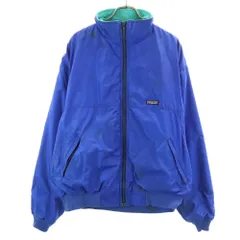 パタゴニア 90s オールド レジスターマーク ジャケット ブルー patagonia 裏フリース アウトドア メンズ