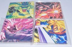 드래곤 볼 슈퍼 이치 반 쿠지 THE GREATEST SAIYAN E 상 캠퍼스 보드 4 장 세트