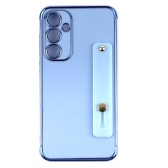 Galaxy A36 5G ケース SC-54F バンド 付き ソフト ケース 【Color】ブルー