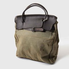 トラベルバッグ（TK-21LB-DF）(イタリア軍デットストックベッドカバーリメイク)ダメージ加工【T.K GARMENT SUPPLY】