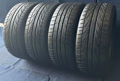 ☆送料無料☆【2021/2022年製造】【溝5.5～8分山】DUNLOP DIREZZA DZ101/102 4本  225/40R18  ASP1958