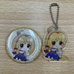 学マス 藤田ことね ローソン アクリルキーホルダー 缶バッジ - メルカリ