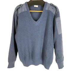 セントジェームス SAINT JAMES リブ編み Vネックコマンドセーター メンズ  104 M