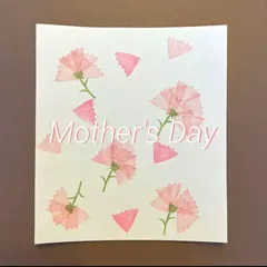 カーネーション消しゴムはんこ【再販】