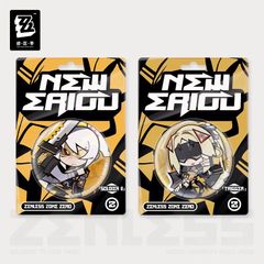 ゼンレスゾーンゼロ・公式　ゼンレス・ゼンゼロ・ZZZ　麗都　缶バッジ（オボルス小隊）11号　トリガー