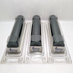 【File-A-Wax Style T-200 Flat-Sided Tube】 フェリス チューブワックス グリーン　３個セット