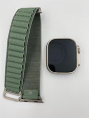 たー様専用　バッテリー容量100% Apple Watch Ultra 49mm グリーンアルパインループ